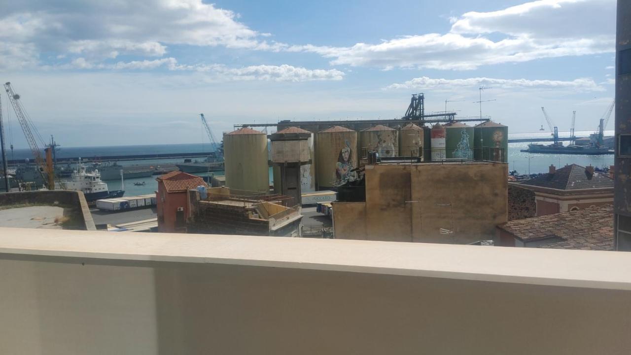 Attico Sul Porto Di Catania E Vista Vulcano Esterno foto